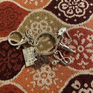 Medical cap keychain